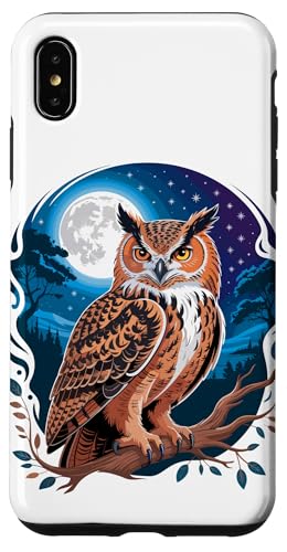Moonlight Forest Eule Eulen Hülle für iPhone XS Max Moonlight Forest Eule Eulen Hülle für iPhone XS Max von Owls Lover Gifts