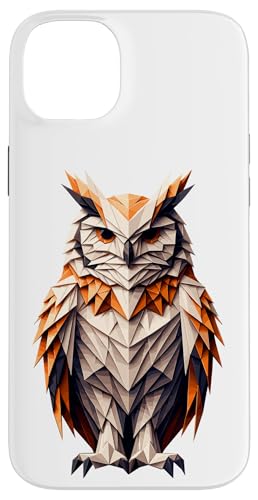 Origami Art Eule Eulen Hülle für iPhone 14 Plus Origami Art Eule Eulen Hülle für iPhone 14 Plus von Owls Lover Gifts