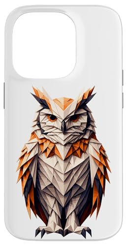Origami Art Eule Eulen Hülle für iPhone 14 Pro Origami Art Eule Eulen Hülle für iPhone 14 Pro von Owls Lover Gifts