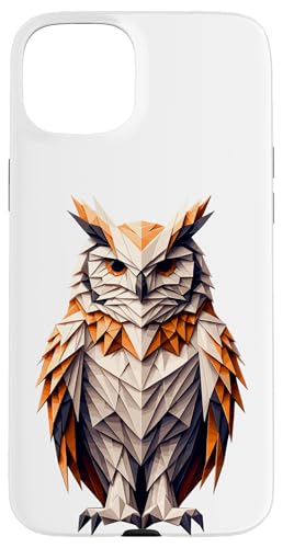 Origami Art Eule Eulen Hülle für iPhone 15 Plus Origami Art Eule Eulen Hülle für iPhone 15 Plus von Owls Lover Gifts