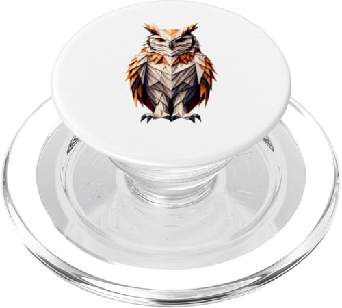Origami Art Eule Eulen PopSockets PopGrip für MagSafe Origami Art Eule Eulen PopSockets PopGrip für MagSafe von Owls Lover Gifts