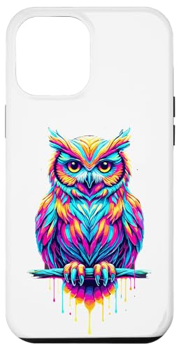 Paint Art Eule Eulen Hülle für iPhone 12 Pro Max Paint Art Eule Eulen Hülle für iPhone 12 Pro Max von Owls Lover Gifts