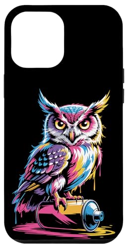 Paint Art Eule Eulen Hülle für iPhone 12 Pro Max Paint Art Eule Eulen Hülle für iPhone 12 Pro Max von Owls Lover Gifts