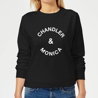 Chandler & Monica Women's Sweatshirt - Black - 5XL von Own Brand