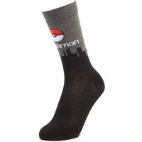 Men's Pokémon Skyline Socks - Black - UK 8-11 von Own Brand
