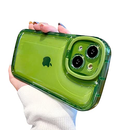 Ownest Schutzhülle für iPhone 13, kompatibel mit iPhone 13, mit transparentem Ständer, kreatives Design, mit Kamerahalterung, TPU, schlank, stoßfest, coole Handyhülle für iPhone 13, Grün Ownest Schutzhülle für iPhone 13, kompatibel mit iPhone 13, mit transparentem Ständer, kreatives Design, mit Kamerahalterung, TPU, schlank, stoßfest, coole Handyhülle für iPhone 13, Grün von Ownest