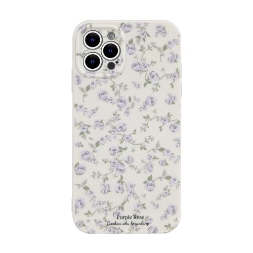 Ownest Schutzhülle für iPhone 15 Pro Max, kompatibel mit iPhone 15 Pro Max, Vintage-Blumenmuster, niedliches Design für Damen und Mädchen, modisch, schlank, weich, flexibel, TPU-Gummi, für iPhone 15 Ownest Schutzhülle für iPhone 15 Pro Max, kompatibel mit iPhone 15 Pro Max, Vintage-Blumenmuster, niedliches Design für Damen und Mädchen, modisch, schlank, weich, flexibel, TPU-Gummi, für iPhone 15 von Ownest