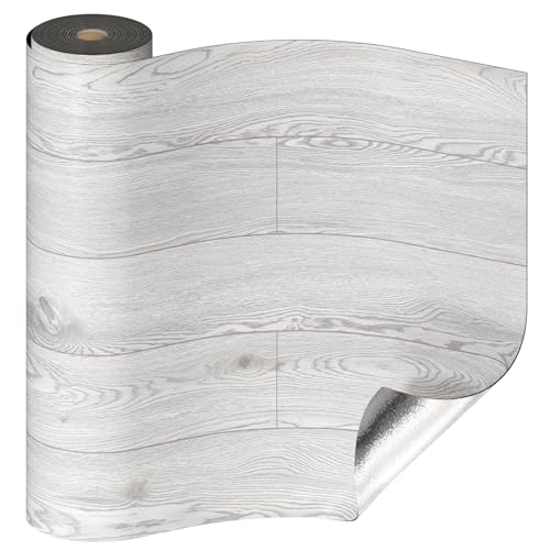 Oxdigi PVC Bodenbelag Selbstklebende 3m², Holzoptik Vinylboden Bodenfliesen, Verdickende Bodenaufkleber für Eingangstür, Wohnzimmer, Küche, DIY Zuschneidbar Vinyl-Fußböden 60x500 cm Grau Oxdigi PVC Bodenbelag Selbstklebende 3m², Holzoptik Vinylboden Bodenfliesen, Verdickende Bodenaufkleber für Eingangstür, Wohnzimmer, Küche, DIY Zuschneidbar Vinyl-Fußböden 60x500 cm Grau von Oxdigi