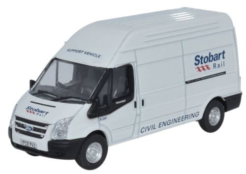 Ford Transit LWB High Roof - Eddie Stobart Rail-TIEFBAU - 1/76 Maßstab Druckguss-Modell OO Ford Transit LWB High Roof - Eddie Stobart Rail-TIEFBAU - 1/76 Maßstab Druckguss-Modell OO von Oxford Diecast