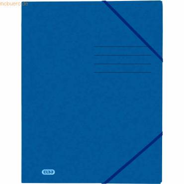 10 x Oxford Eckspannmappe Top File+ A4 390g blau 10 x Oxford Eckspannmappe Top File+ A4 390g blau von Oxford