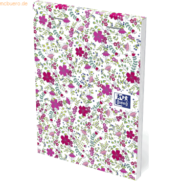 10 x Oxford Notizblock ForMe Floral A6 80 Blatt liniert 3 Designs sort 10 x Oxford Notizblock ForMe Floral A6 80 Blatt liniert 3 Designs sort von Oxford