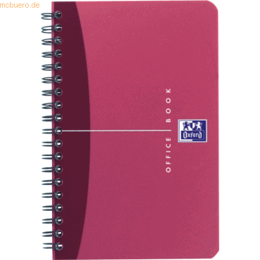 10 x Oxford Spiralbuch Office Optik Paper 90 g/qm A6 5mm kariert 90 von Oxford