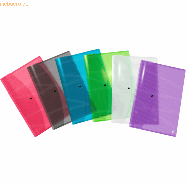 10 x Oxford Dokumententasche Hawai A3 PP farbig sortiert 10 x Oxford Dokumententasche Hawai A3 PP farbig sortiert von Oxford