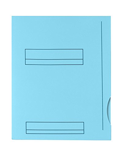 50 Rückenunterlage, Oxford HV, 2 Klappen, A4, Kraftpapier, Pastellblau 50 Rückenunterlage, Oxford HV, 2 Klappen, A4, Kraftpapier, Pastellblau von Oxford