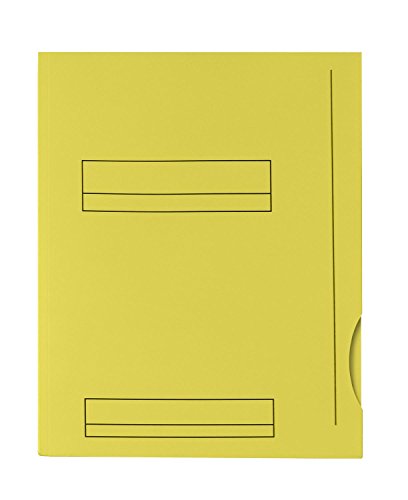 50 Unterlagen A4 für 200 Blatt, Stärke 180 g, hellgelb 50 Unterlagen A4 für 200 Blatt, Stärke 180 g, hellgelb von Oxford