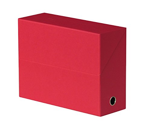 Fast 100725581 Box, freistehend Rücken 12 cm Rot von Oxford