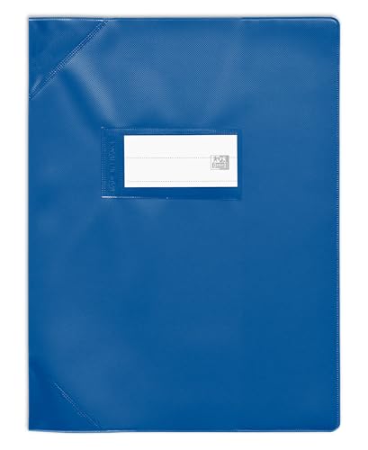 OXFORD 25 Heftschoner 17 x 22 cm, PVC, blickdicht, 15/100, Blau von Oxford
