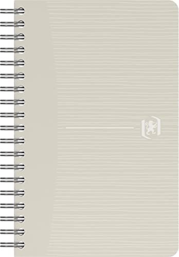 OXFORD Office Spiralbuch "My Style" 9x14cm mit Doppelspirale kariert 5 mm 90 Blatt Recycled 90g/m² f 4001558K von Oxford