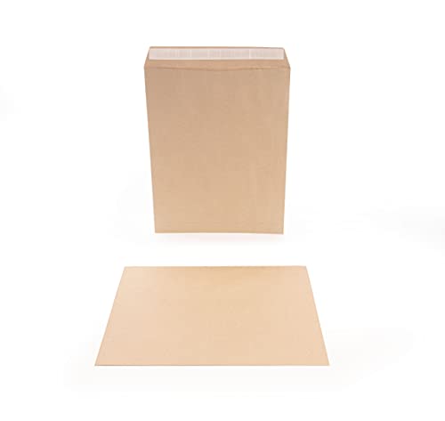 Ohne Marke 100103522 Samt-250 Selbstklebende Briefumschläge 260 x 330 90 g Kraftpapier blond von Oxford