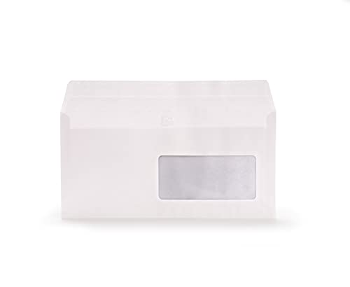 Oxford 100102009 Box von 500 selbstklebende Briefumschläge Format 110 x 220 mm mit Fenster 45 x 100 mm weiß Oxford 100102009 Box von 500 selbstklebende Briefumschläge Format 110 x 220 mm mit Fenster 45 x 100 mm weiß von Oxford