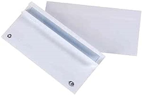 Oxford 100103175 Box von 500 selbstklebende Briefumschläge Format 110 x 220 mm, weiß Oxford 100103175 Box von 500 selbstklebende Briefumschläge Format 110 x 220 mm, weiß von Oxford
