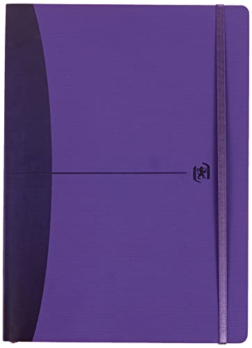 Oxford 400112228 Signature Business Journal Notizbuch B5 kariert 5x5mm 5er Pack 160 Seiten 90g Papier Softcover Zufallsfarbe Classic von Oxford