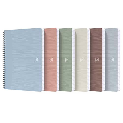 Oxford 94882 Maxi-Notizbuch A4, 5 mm, 180 fg, 90 g, mehrfarbig, Rec'Up Oxford 94882 Maxi-Notizbuch A4, 5 mm, 180 fg, 90 g, mehrfarbig, Rec'Up von Oxford