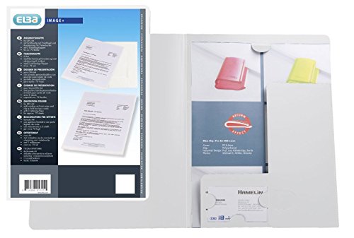Oxford Angebotsmappe, aus Kunststoff, mit Sichttasche, weiß, 10er Pack Oxford Angebotsmappe, aus Kunststoff, mit Sichttasche, weiß, 10er Pack von Oxford