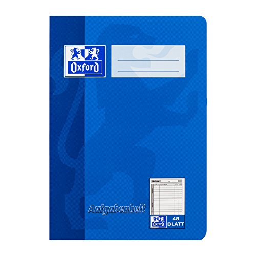 Oxford Aufgabenheft A5, Sonderlineatur, 48 Blatt, blau und violett, 10er Pack Oxford Aufgabenheft A5, Sonderlineatur, 48 Blatt, blau und violett, 10er Pack von Oxford