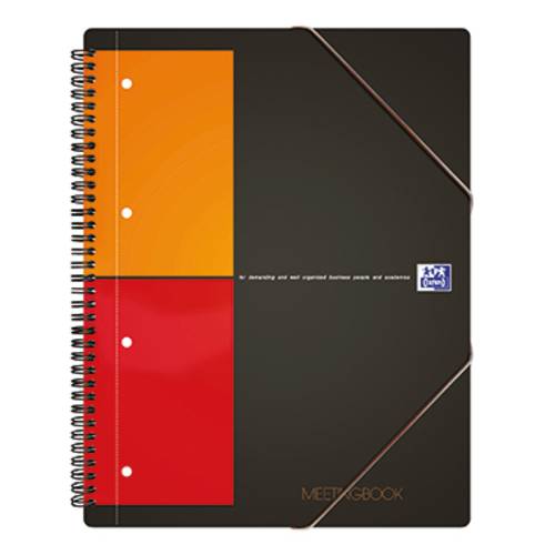 Oxford Collegeblock 100100362 Grau, Orange, Rot DIN A4+ kariert mit Rand innen/außen Anzahl der Bl� Oxford Collegeblock 100100362 Grau, Orange, Rot DIN A4+ kariert mit Rand innen/außen Anzahl der Bl� von Oxford