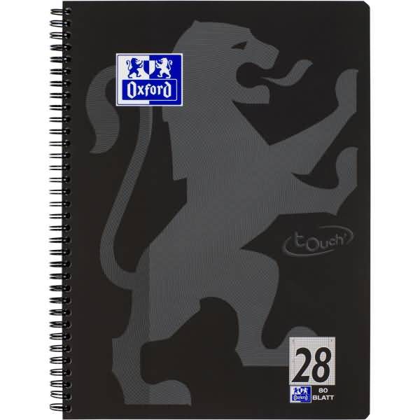 Oxford Collegeblock A4+ L.28 schwarz Oxford Collegeblock A4+ L.28 schwarz von Oxford