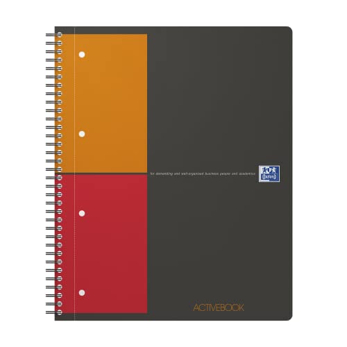 Oxford Activebook Interantional A4, kariert, 160 Seiten, versetzbares Register, Dokumententasche Oxford Activebook Interantional A4, kariert, 160 Seiten, versetzbares Register, Dokumententasche von Oxford