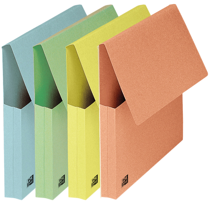 Oxford Dokumententasche, DIN A4, Karton, pastell-gelb Oxford Dokumententasche, DIN A4, Karton, pastell-gelb von Oxford