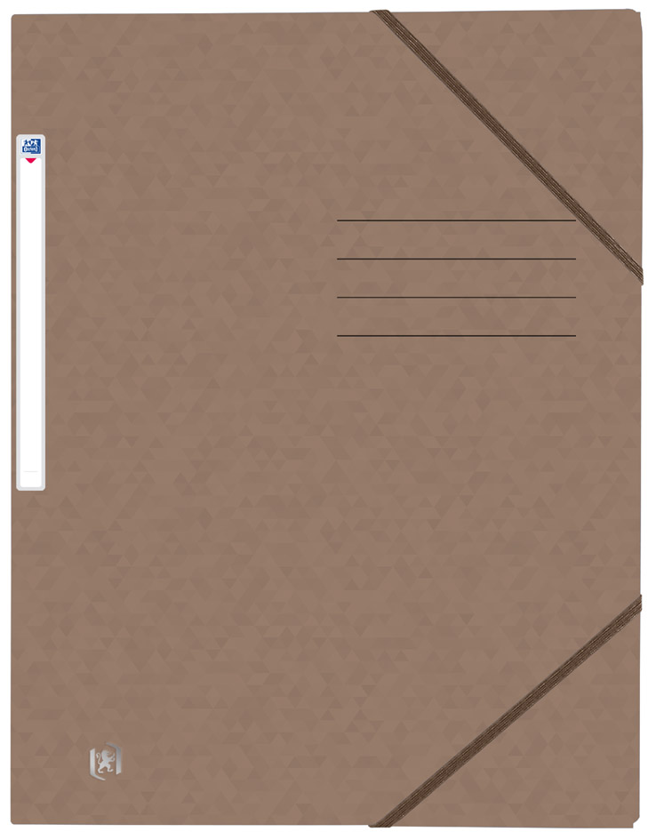 Oxford Eckspannermappe Top File+, DIN A4, braun von Oxford