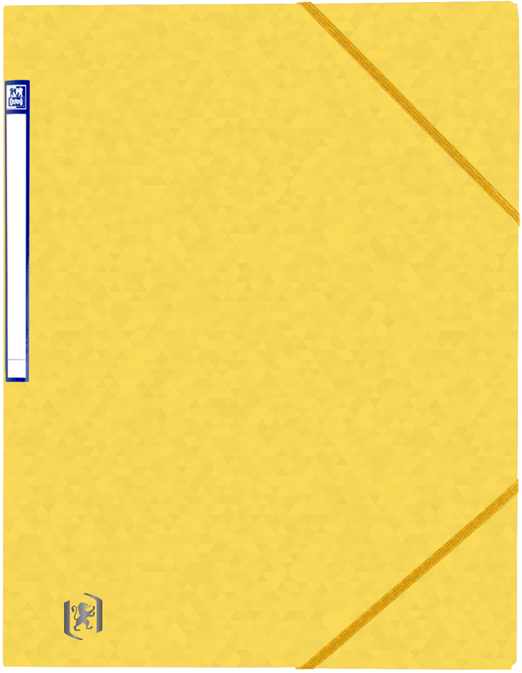 Oxford Eckspannermappe Top File+, DIN A4, gelb von Oxford