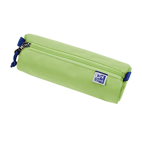 Oxford Federmäppchen für Mädchen und Jungen, Ø 7 cm rund, groß, langlebig, hellgrün Oxford Federmäppchen für Mädchen und Jungen, Ø 7 cm rund, groß, langlebig, hellgrün von Oxford
