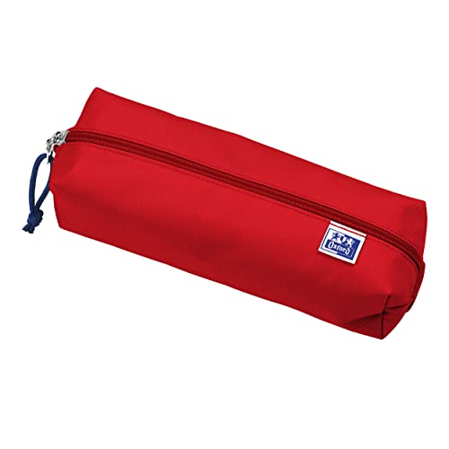 Oxford Federmäppchen für Mädchen und Jungen, rechteckig, groß, langlebig, rot Oxford Federmäppchen für Mädchen und Jungen, rechteckig, groß, langlebig, rot von Oxford