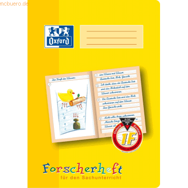 Oxford Forscherheft A4 Lineatur 1F Oxford Forscherheft A4 Lineatur 1F von Oxford