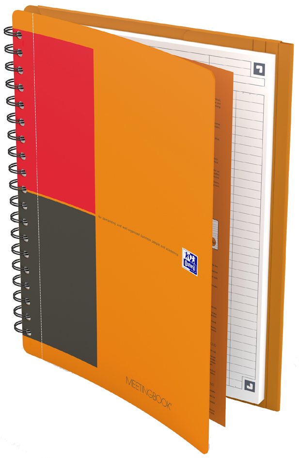 Oxford International Collegeblock , MEETINGBOOK, , B5, liniert von Oxford