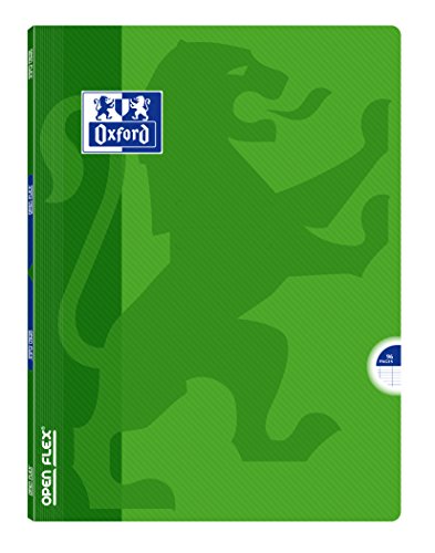 Oxford Openflex – Notizbuch, Polypropylen A4 96 Seiten 21 x 29,7 cm grün von Oxford