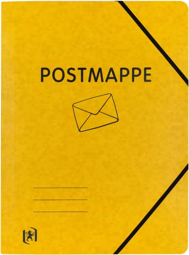 Oxford Postmappe A4 ohne Klappen, aus Karton, gelb, 20 Stück Oxford Postmappe A4 ohne Klappen, aus Karton, gelb, 20 Stück von Oxford