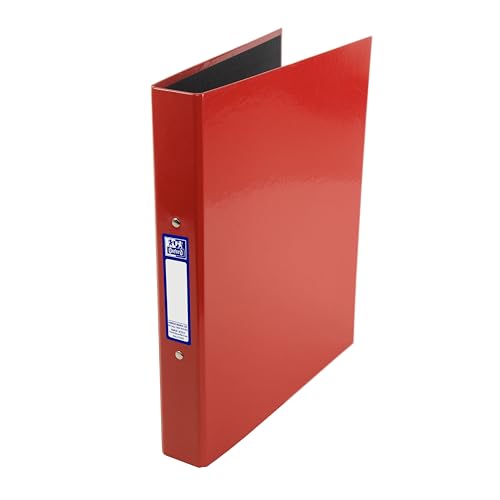 Oxford Premium Ringbuch, A4, Rot, Einzelordner, 25 mm Kapazität von Oxford