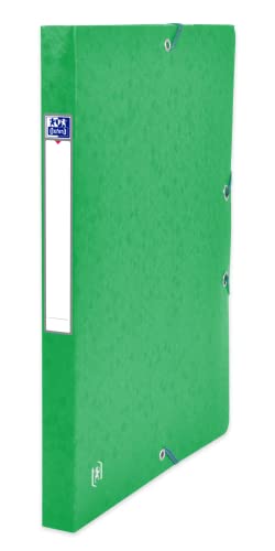 Oxford Sammelbox A4, Top File +, aus Karton, 2,5 cm Rückenbreite, grün, 12 Stück Oxford Sammelbox A4, Top File +, aus Karton, 2,5 cm Rückenbreite, grün, 12 Stück von Oxford