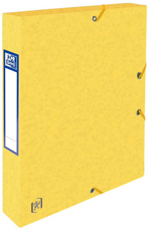 Oxford Sammelbox Top File+, 40 mm, DIN A4, gelb von Oxford