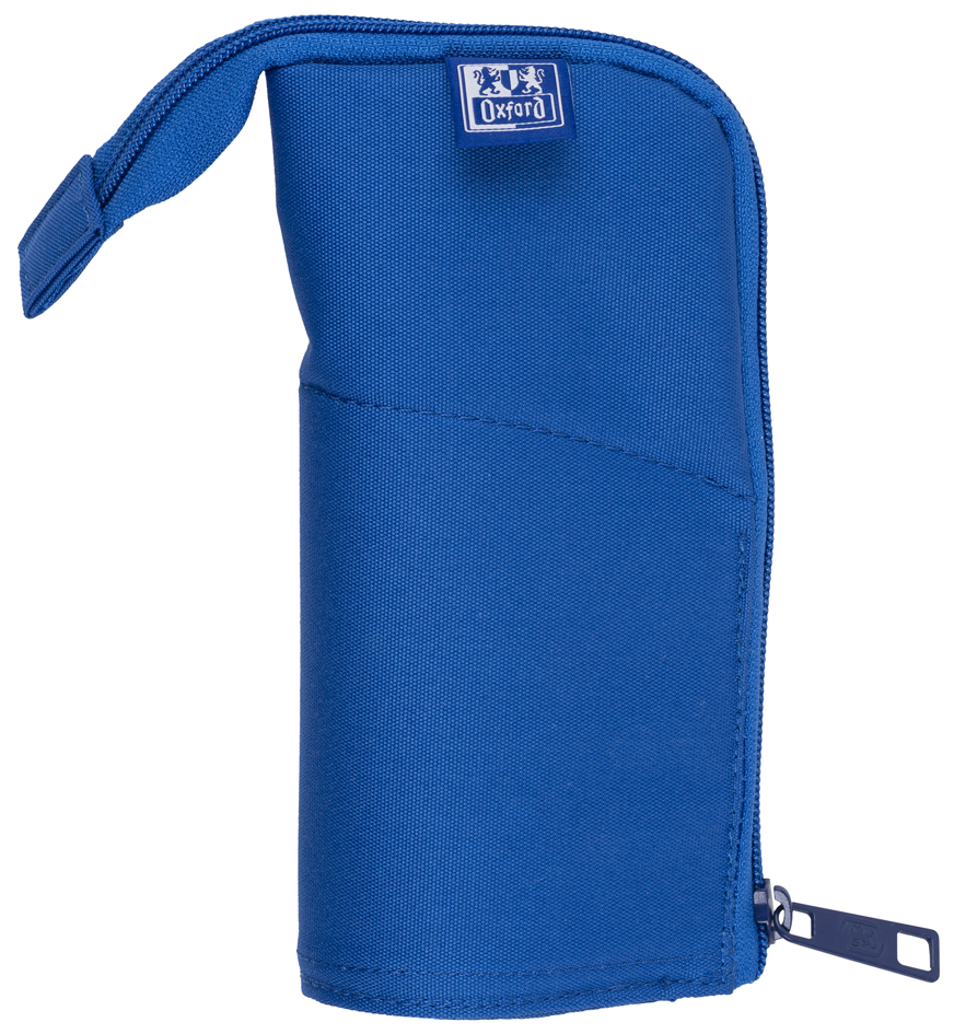 Oxford Schlamper-Etui , Stand-Up, , Polyester, blau Oxford Schlamper-Etui , Stand-Up, , Polyester, blau von Oxford