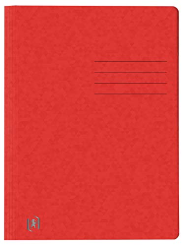 Oxford Schnellhefter A4, aus Karton, rot, 25 Stück von Oxford