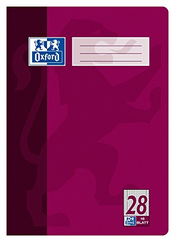 Oxford Schulheft A4, 16 Blatt, Lineatur 28, kariert, 1 Stück Oxford Schulheft A4, 16 Blatt, Lineatur 28, kariert, 1 Stück von Oxford