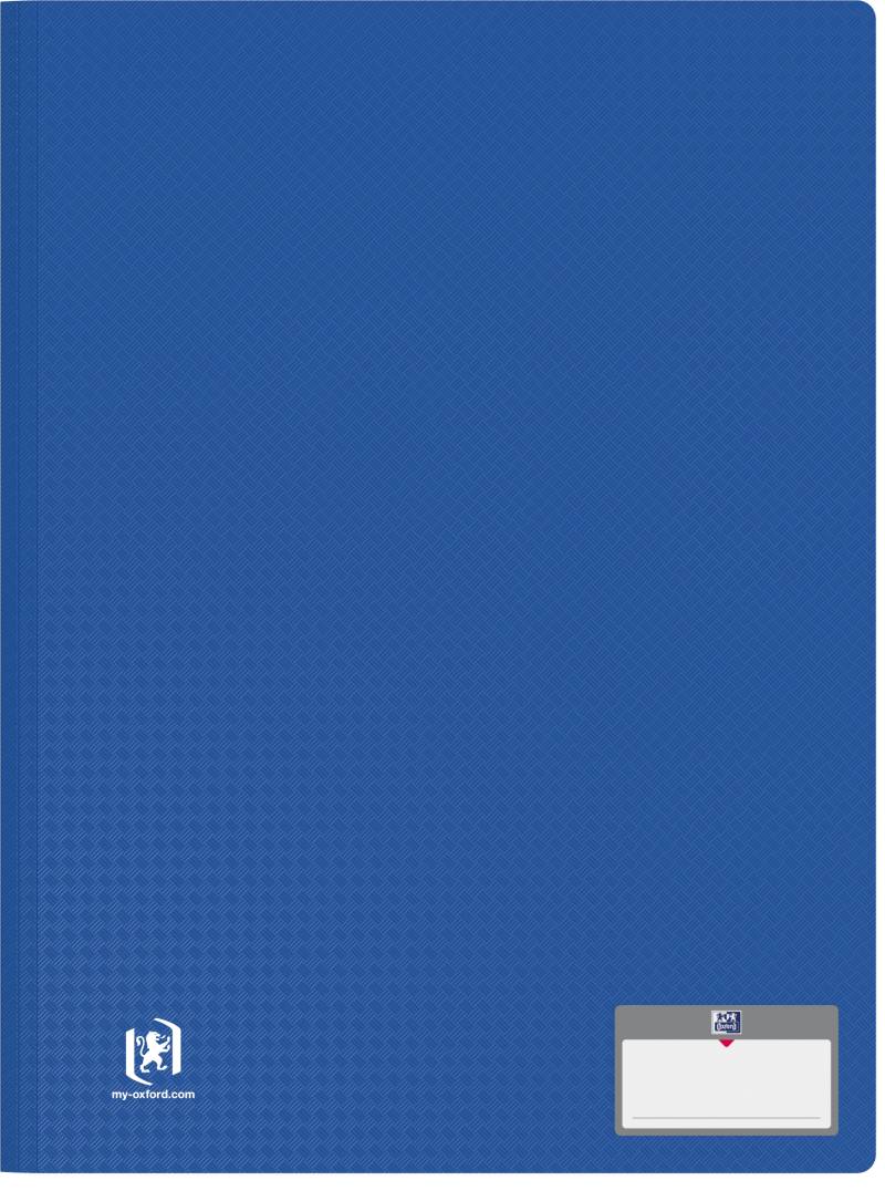 Oxford Sichtbuch , Memphis, , DIN A4, mit 20 Hüllen, blau von Oxford