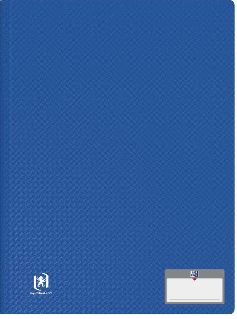 Oxford Sichtbuch , Memphis, , DIN A4, mit 40 Hüllen, blau von Oxford
