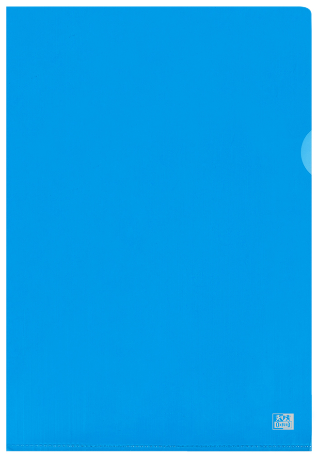 Oxford Sichthülle Premium, DIN A4, PVC, glasklar, blau, 25er Oxford Sichthülle Premium, DIN A4, PVC, glasklar, blau, 25er von Oxford